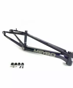 Meybo Holeshot BMX Race Frame-Purple/Grey/White