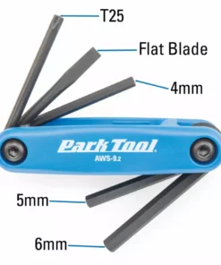 Park Tool AWS-9.2 Fold-Up Hex Wrench Set TOOLS