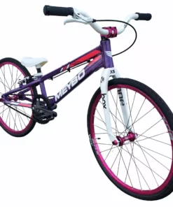 J&R Bicycles Pro Built Custom Mini BMX Race Bike-Purple/White/Pink