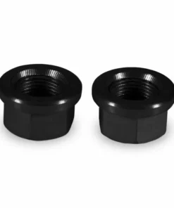 Profile Aluminum Axle Nuts-Anodized Hubs