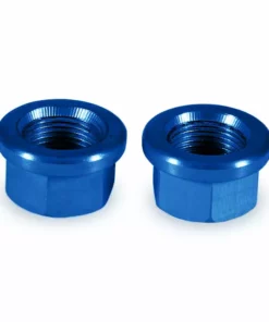 Profile Aluminum Axle Nuts-Anodized Hubs