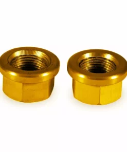 Profile Aluminum Axle Nuts-Anodized Hubs