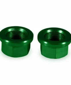 Profile Aluminum Axle Nuts-Anodized Hubs