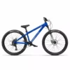Radio Fiend 26" BMX Dirt Jump Bike-Candy Blue