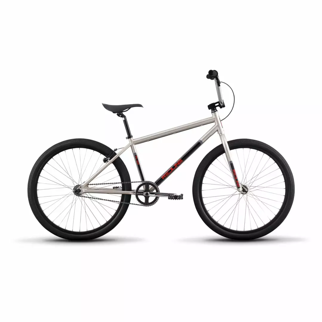 BIKES Redline PL-26 26" BMX Freestyle Bike-Warm Silver 1 BIKES Redline PL-26 26" BMX Freestyle Bike-Warm Silver