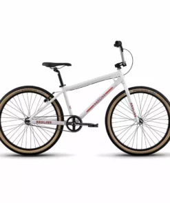 FREESTYLE BIKES Redline SQB-26 26" BMX Freestyle Bike-Pearl White