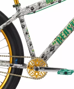 SE Racing Beast Mode Ripper 27.5+ BMX Bike-$100 Money Lynch Wrap