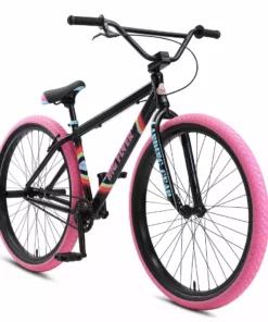 BIKES SE Big Flyer 29" BMX Freestyle Bike-Black Sparkle