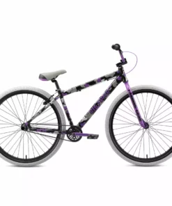 SE Big Flyer 29" BMX Freestyle Bike-Purple Camo