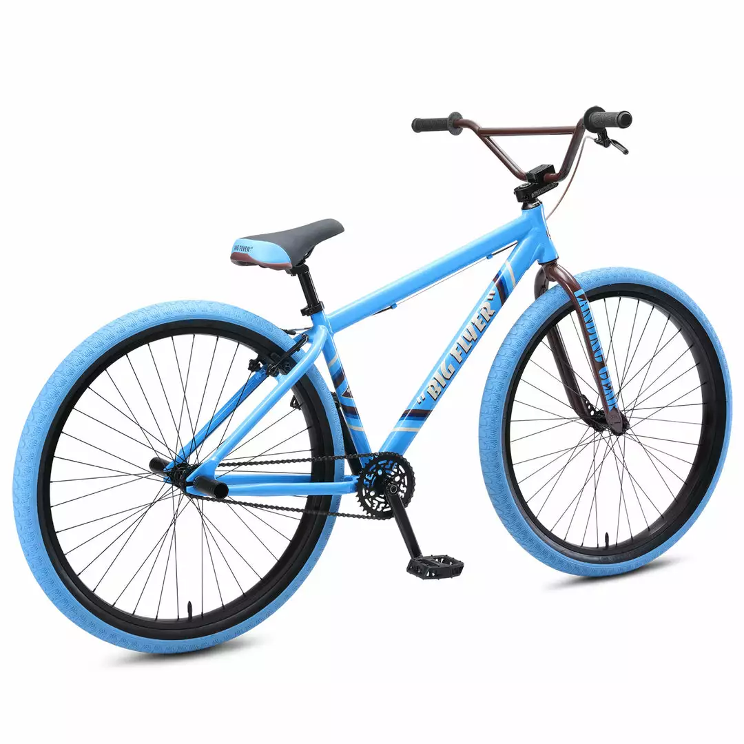 SE Big Flyer 29" BMX Freestyle Bike-SE Blue 3 SE Big Flyer 29" BMX Freestyle Bike-SE Blue