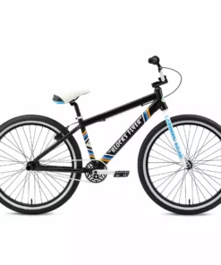 SE Blocks Flyer 26" BMX Freestyle Bike-Black Sparkle