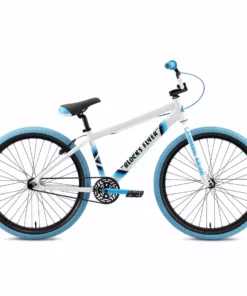 FREESTYLE BIKES SE Blocks Flyer 26" BMX Freestyle Bike-White