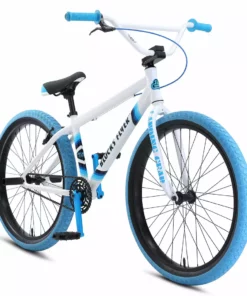 FREESTYLE BIKES SE Blocks Flyer 26" BMX Freestyle Bike-White