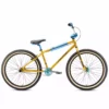 FREESTYLE BIKES SE OM Flyer 26" BMX Freestyle Bike-Solid Gold