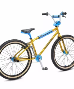 FREESTYLE BIKES SE OM Flyer 26" BMX Freestyle Bike-Solid Gold 8 FREESTYLE BIKES SE OM Flyer 26