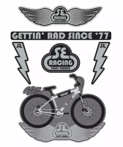 FREESTYLE BIKES SE Racing Perry Kramer PK Ripper 27.5+ BMX Bike-Silver