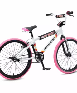 SE Racing So Cal Flyer 24" BMX Bike-White/Pink 5 SE Racing So Cal Flyer 24