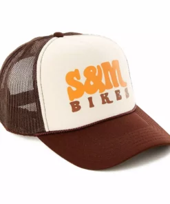 APPAREL S&M Keep On Truckin Trucker Hat-Brown/Tan/Brown