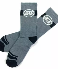 Stay Strong Icon Socks-Grey