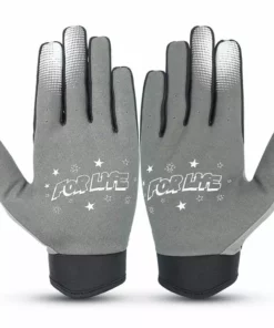 Stay Strong POW BMX Race Gloves-Grey