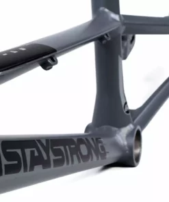 Stay Strong For Life V3 BMX Race Frame-Stealth