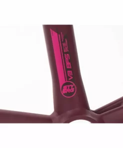 Stay Strong For Life V3 BMX Race Frame-Wine