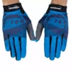 RACE WEAR Stay Strong Tricolor BMX Race Gloves-Blue