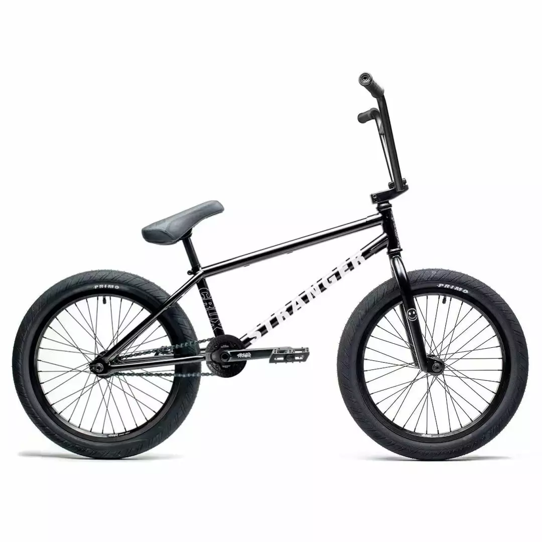 FREESTYLE BIKES Stranger Crux - RHD 21"TT BMX Freestyle Bike-Matte Black 1 FREESTYLE BIKES Stranger Crux - RHD 21"TT BMX Freestyle Bike-Matte Black