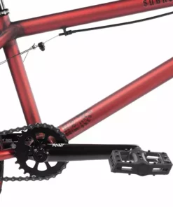 BIKES Subrosa Salvador 20.5"TT BMX Freestyle Bike-Matte Trans Red 19 BIKES Subrosa Salvador 20.5