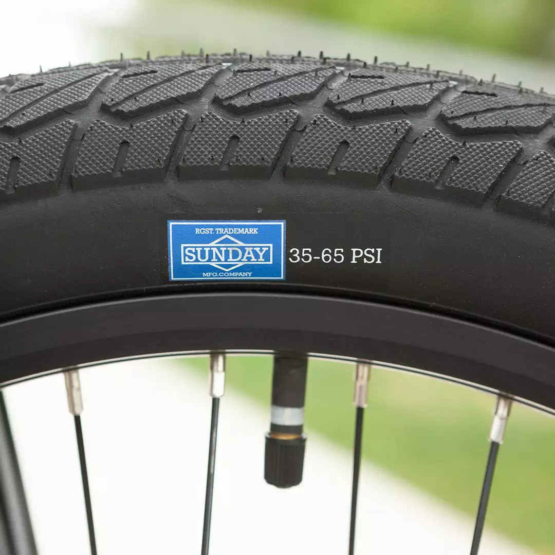 Sunday Blueprint 20.5"TT BMX Freestyle Bike-Gloss Black 5 Sunday Blueprint 20.5"TT BMX Freestyle Bike-Gloss Black