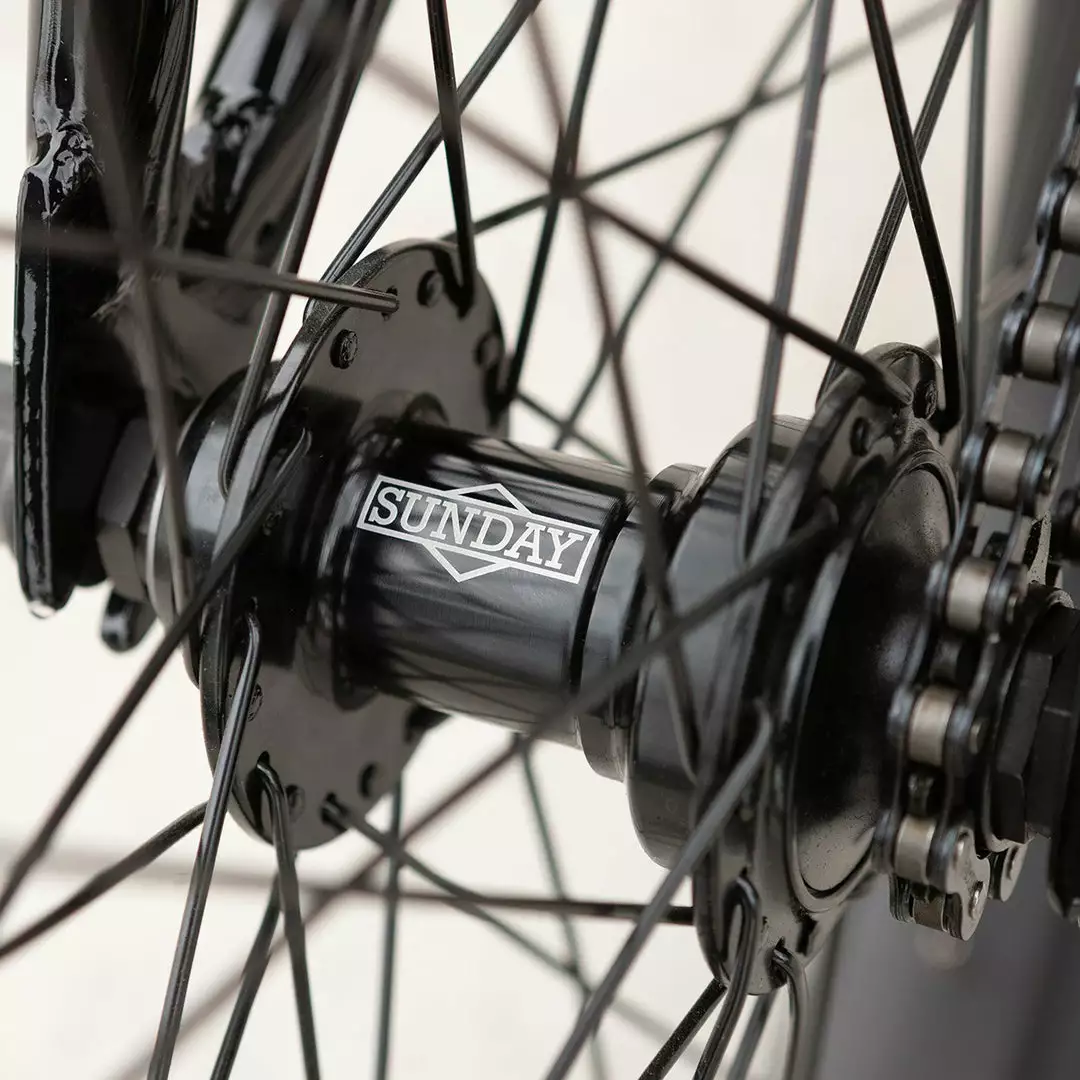 Sunday Blueprint 20.5"TT BMX Freestyle Bike-Gloss Black 8 Sunday Blueprint 20.5"TT BMX Freestyle Bike-Gloss Black