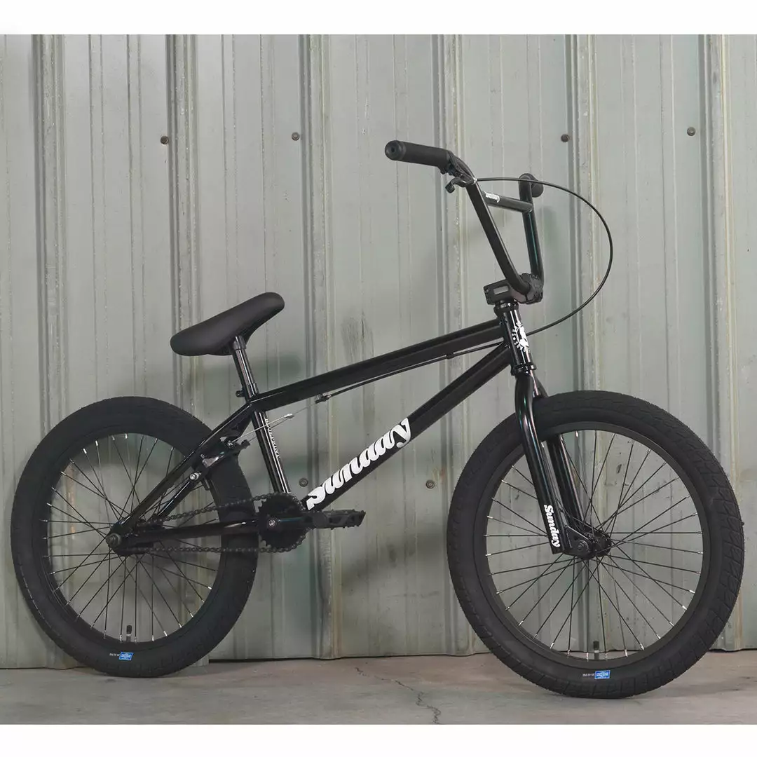 Sunday Blueprint 20.5"TT BMX Freestyle Bike-Gloss Black 1 Sunday Blueprint 20.5"TT BMX Freestyle Bike-Gloss Black