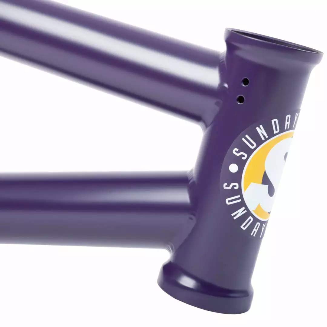 FRAMES Sunday Nightshift BMX Frame-Midnight Purple 2 FRAMES Sunday Nightshift BMX Frame-Midnight Purple