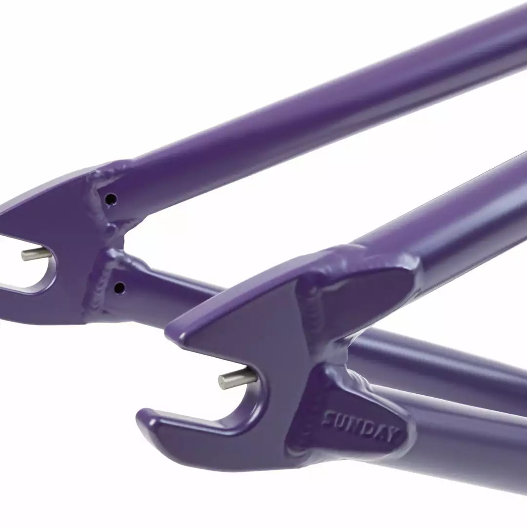 FRAMES Sunday Nightshift BMX Frame-Midnight Purple 5 FRAMES Sunday Nightshift BMX Frame-Midnight Purple