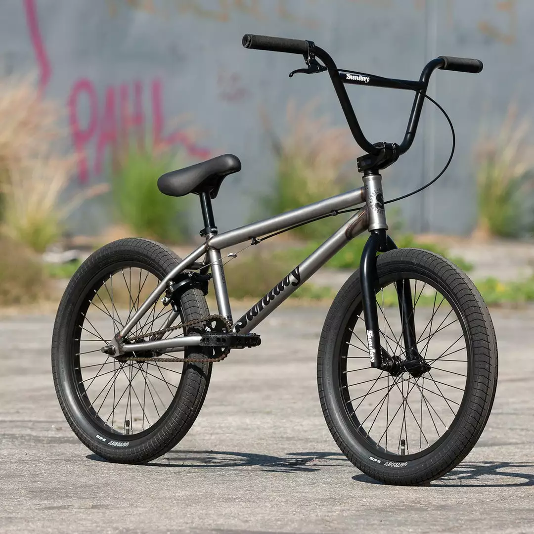 FREESTYLE BIKES Sunday Scout 21"TT BMX Freestyle Bike-Matte Raw 2 FREESTYLE BIKES Sunday Scout 21"TT BMX Freestyle Bike-Matte Raw