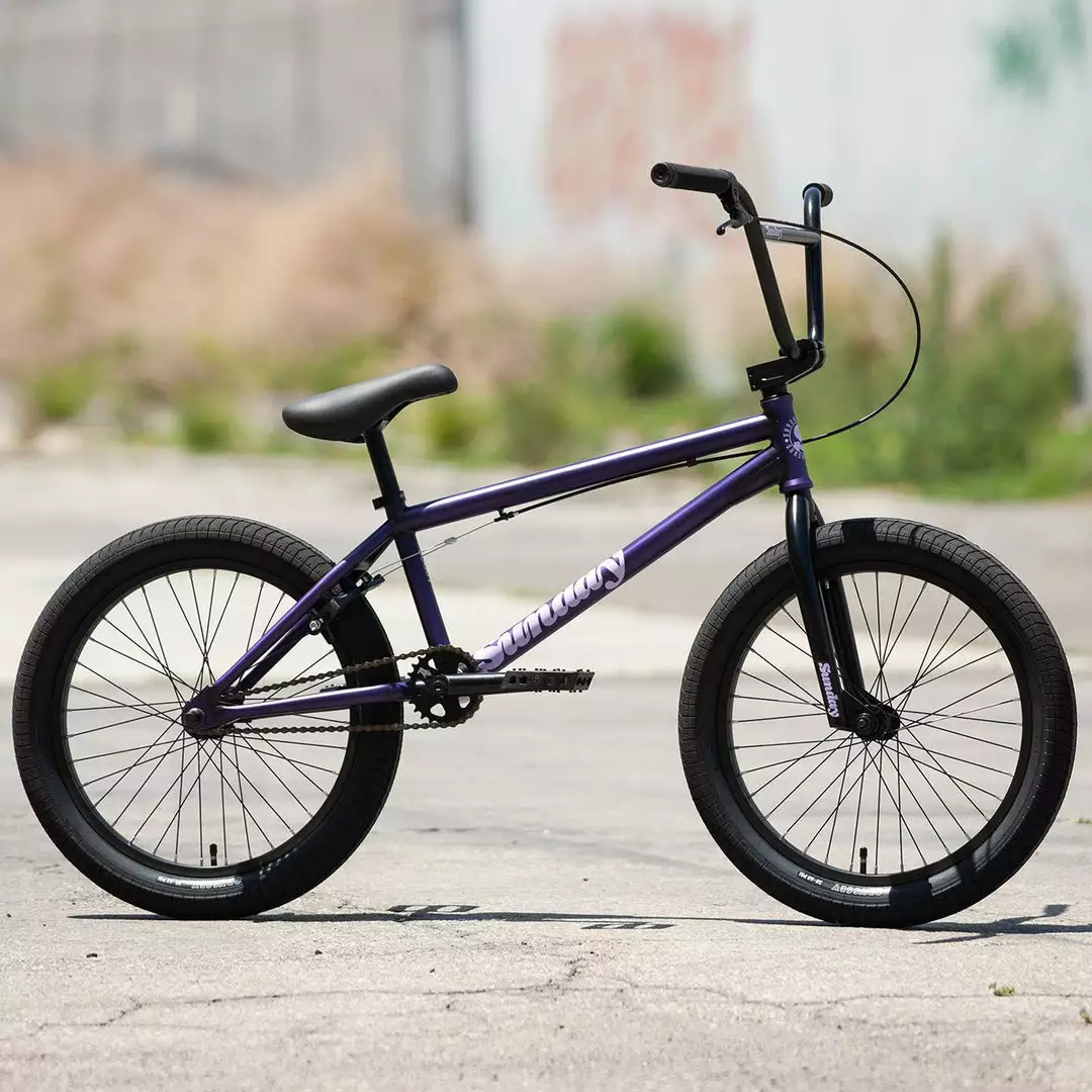 Sunday Scout 20.75"TT BMX Freestyle Bike-Matte Translucent Purple 3 Sunday Scout 20.75"TT BMX Freestyle Bike-Matte Translucent Purple