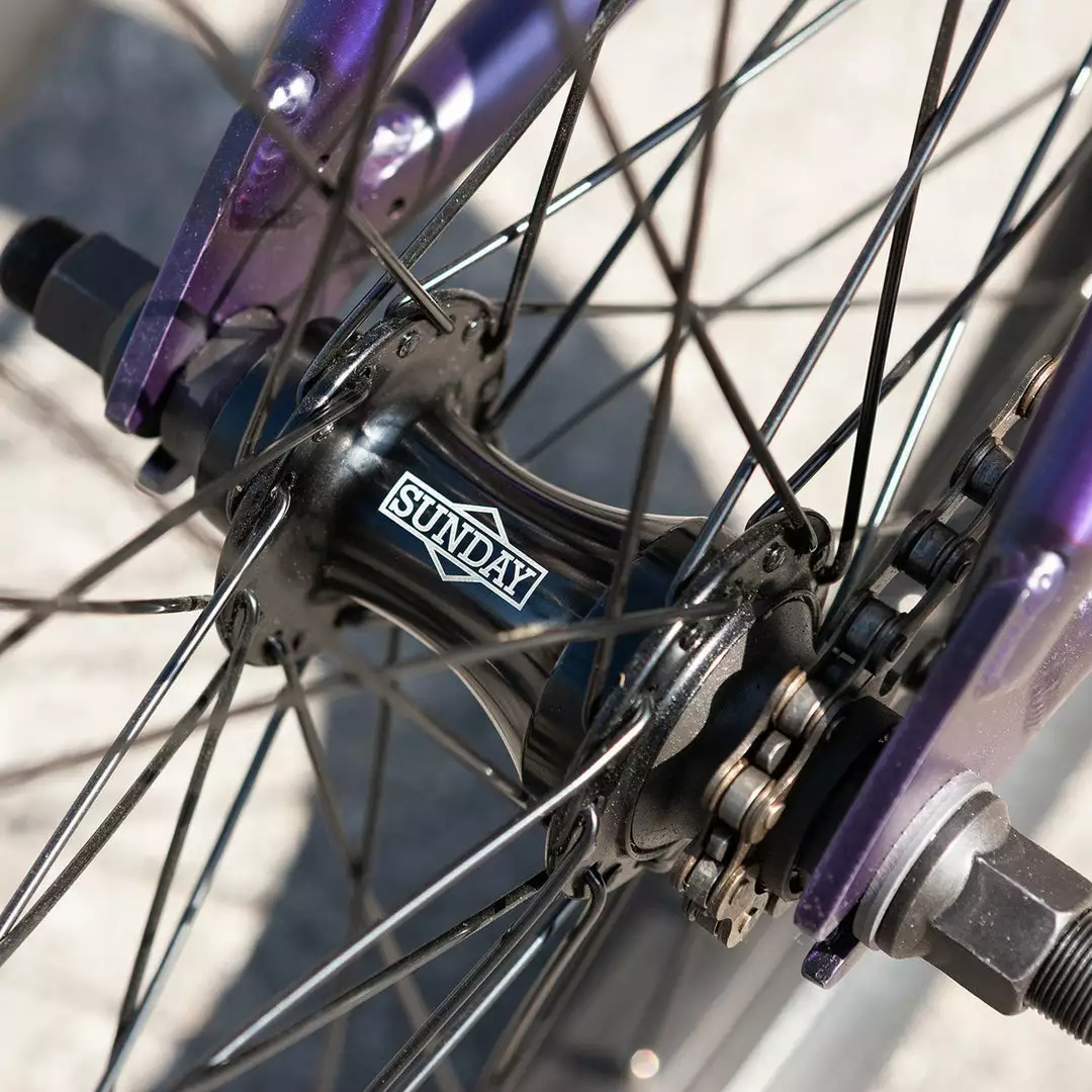 Sunday Scout 20.75"TT BMX Freestyle Bike-Matte Translucent Purple 11 Sunday Scout 20.75"TT BMX Freestyle Bike-Matte Translucent Purple
