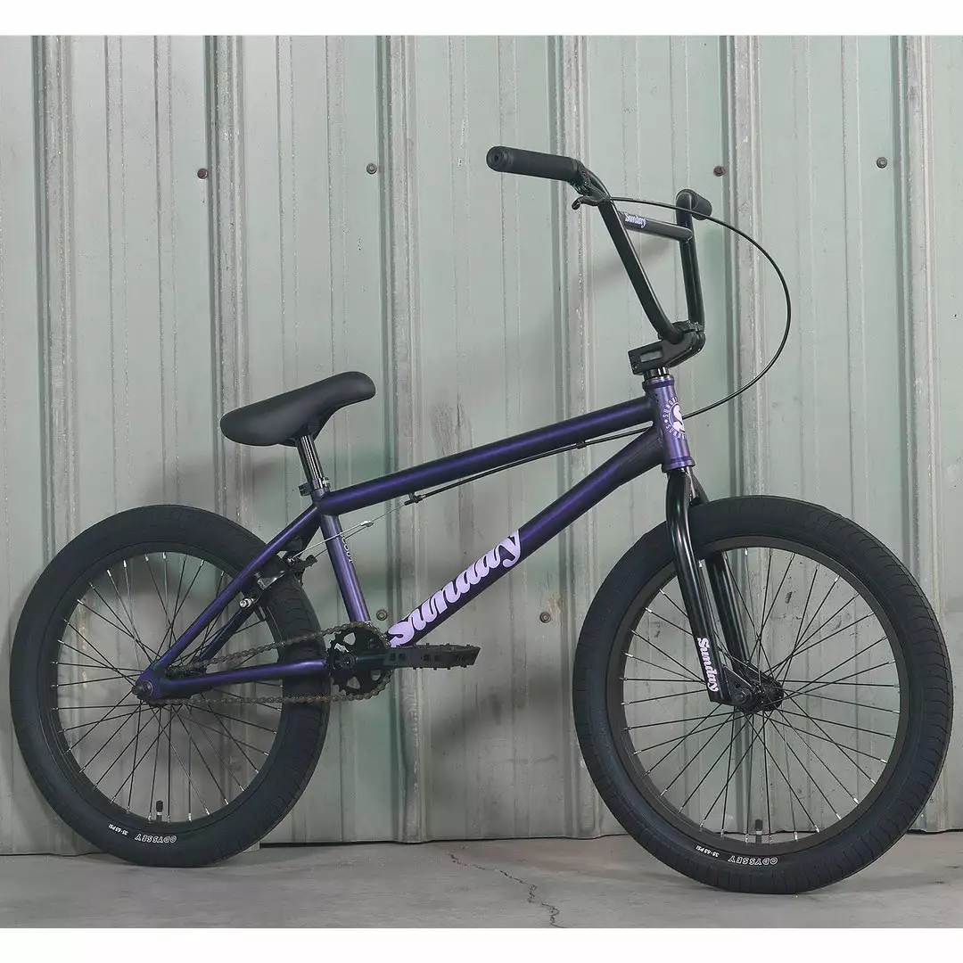Sunday Scout 20.75"TT BMX Freestyle Bike-Matte Translucent Purple 1 Sunday Scout 20.75"TT BMX Freestyle Bike-Matte Translucent Purple