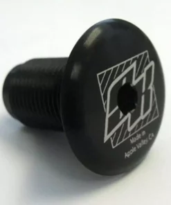 COMPONENTS Supercross Threaded Fork Cap-Black