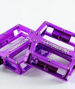Tangent Platform Pedals-Purple Chrome