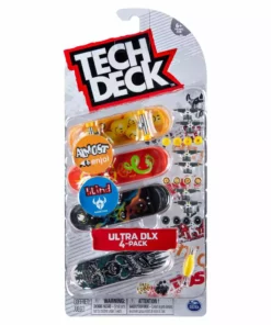 Tech Deck Ultra DLX Fingerboard-4 Pack Toys 15 Tech Deck Ultra DLX Fingerboard-4 Pack Toys