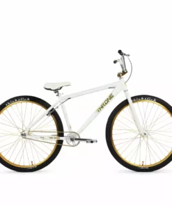 BIKES Throne Cycles The Goon 29" BMX Freestyle Bike-White Bling