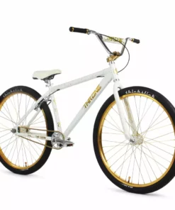 BIKES Throne Cycles The Goon 29" BMX Freestyle Bike-White Bling