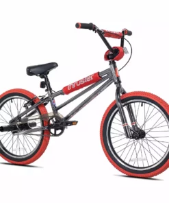 Thruster Tri Power 20.6"TT BMX Freestyle Bike-Black Chrome BIKES