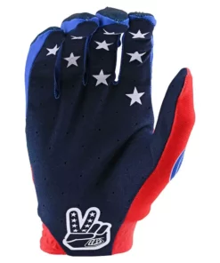 RACE WEAR Troy Lee Air Glove Stars & Stripes-Red/Blue