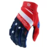 RACE WEAR Troy Lee Air Glove Stars & Stripes-Red/Blue