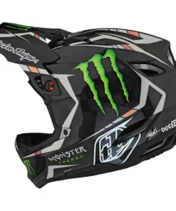 Troy Lee Designs D4 Carbon MIPS Monster Fairclough-Black PROTECTIVE GEAR