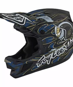 Helmets Troy Lee Designs Limited Edition D4 Carbon-Eyeball Blue