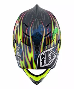 Troy Lee Designs D4 Carbon MIPS Helmet-Eyeball Flo Yellow 11 Troy Lee Designs D4 Carbon MIPS Helmet-Eyeball Flo Yellow