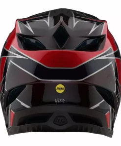 Troy Lee Designs D4 Composite MIPS Graph Helmet-Red
